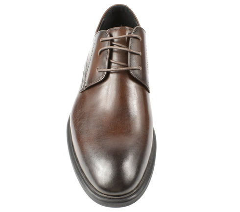 Pantofi eleganti, barbati, ELDEMAS, TKH3365 maro, piele naturala